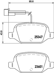 Фото 8DB355019631 Комплект тормозных колодок HELLA PAGID {forloop.counter}}