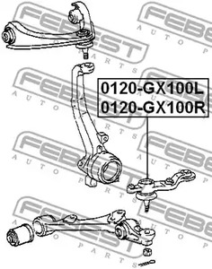 Фото 0120GX100R Шарнир FEBEST {forloop.counter}}