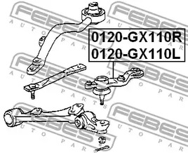 Фото 0120GX110R Шарнир FEBEST {forloop.counter}}