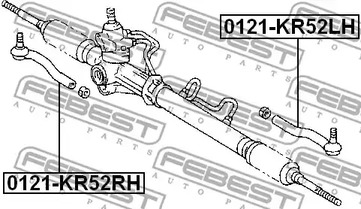 Фото 0121KR52RH Шарнир FEBEST {forloop.counter}}