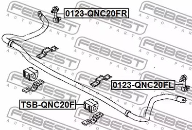 Фото 0123QNC20FL Стойка FEBEST {forloop.counter}}