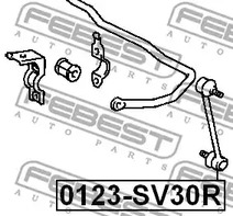 Фото 0123SV30R Стойка FEBEST {forloop.counter}}