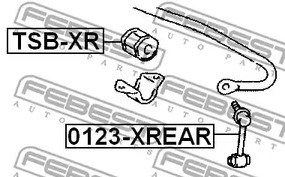 Фото 0123XREAR Стойка FEBEST {forloop.counter}}