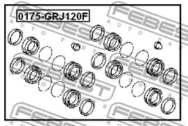 Фото 0175GRJ120F Ремкомплект FEBEST {forloop.counter}}