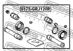 Фото 0175GRJ120R Ремкомплект FEBEST {forloop.counter}}