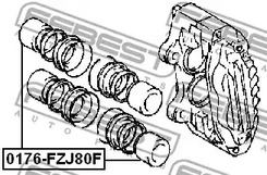 Фото 0176FZJ80F Поршень FEBEST {forloop.counter}}