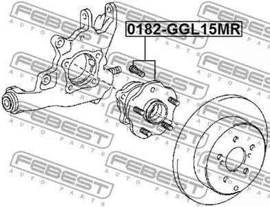 Фото 0182GGL15MR Ступица колеса FEBEST {forloop.counter}}