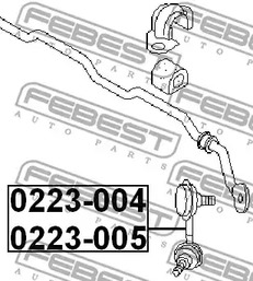 Фото 0223005 Стойка FEBEST {forloop.counter}}