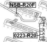 Фото 0223R20 Стойка FEBEST {forloop.counter}}