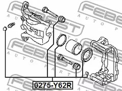 Фото 0275Y62R Ремкомплект FEBEST {forloop.counter}}