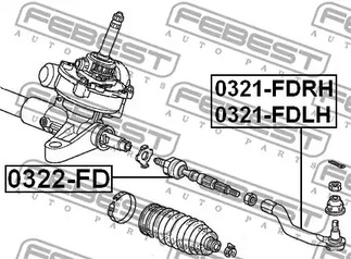 Фото 0321FDRH Шарнир FEBEST {forloop.counter}}