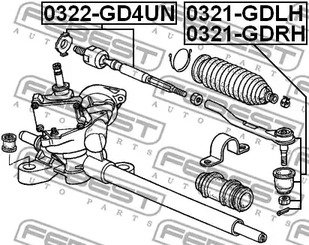 Фото 0322GD4UN Шарнир FEBEST {forloop.counter}}