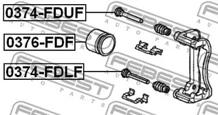 Фото 0374FDLF Болт FEBEST {forloop.counter}}