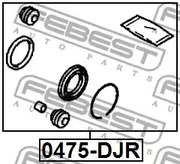 Фото 0475DJR Ремкомплект FEBEST {forloop.counter}}