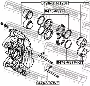 Фото 0475-V97F Ремкомплект Febest {forloop.counter}}