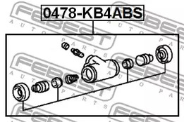 Фото 0478KB4ABS Цилиндр FEBEST {forloop.counter}}