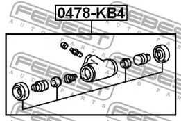 Фото 0478KB4 Цилиндр FEBEST {forloop.counter}}