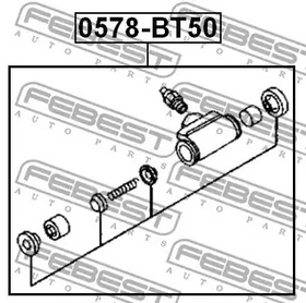 Фото 0578BT50 Цилиндр FEBEST {forloop.counter}}