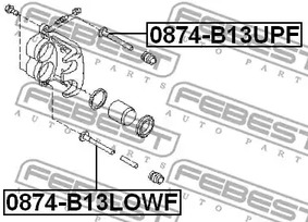 Фото 0874B13LOWF Болт FEBEST {forloop.counter}}