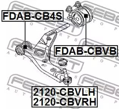 Фото 2120CBVRH Шарнир FEBEST {forloop.counter}}