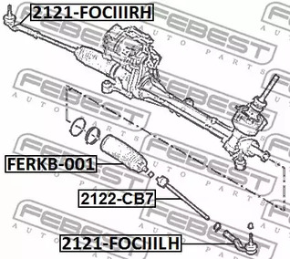 Фото 2121FOCIIILH Шарнир FEBEST {forloop.counter}}