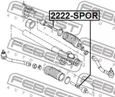 Фото 2222SPOR Шарнир FEBEST {forloop.counter}}