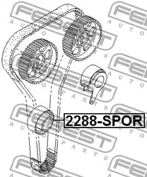 Фото 2288SPOR Ролик FEBEST {forloop.counter}}