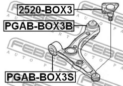 Фото 2520BOX3 Шарнир FEBEST {forloop.counter}}