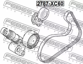 Фото 2787XC60 Ролик FEBEST {forloop.counter}}