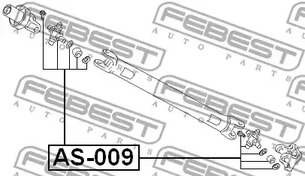 Фото AS009 Шарнир FEBEST {forloop.counter}}