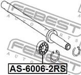 Фото AS60062RS Подшипник FEBEST {forloop.counter}}