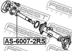 Фото AS60072RS Подшипник FEBEST {forloop.counter}}