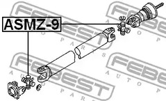 Фото ASMZ9 Шарнир FEBEST {forloop.counter}}