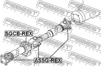 Фото ASSGREX Шарнир FEBEST {forloop.counter}}