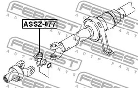 Фото ASSZ077 Шарнир FEBEST {forloop.counter}}