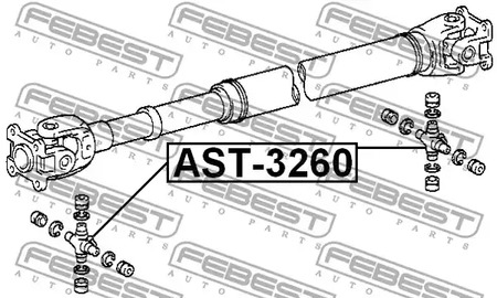 Фото AST3260 Шарнир FEBEST {forloop.counter}}