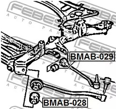 Фото BMAB028 Подвеска FEBEST {forloop.counter}}