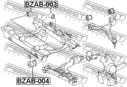 Фото BZAB004 Подвеска FEBEST {forloop.counter}}