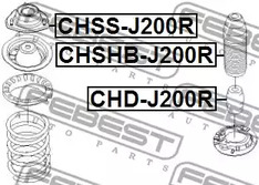 Фото CHDJ200R Амортизатор FEBEST {forloop.counter}}