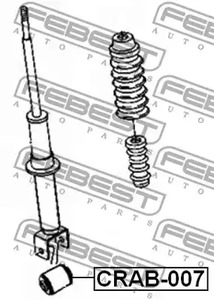 Фото CRAB007 Втулка FEBEST {forloop.counter}}