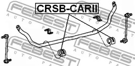 Фото CRSBCARII Подвеска FEBEST {forloop.counter}}