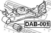 Фото DAB001 Подвеска FEBEST {forloop.counter}}