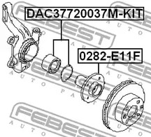 Фото DAC37720037MKIT Комплект подшипника FEBEST {forloop.counter}}