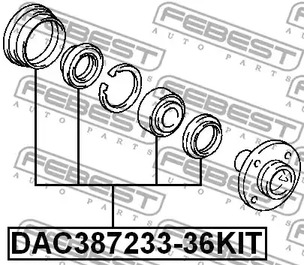 Фото DAC38723336KIT Комплект подшипника FEBEST {forloop.counter}}