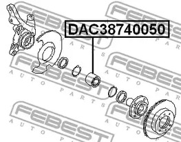 Фото DAC38740050 Подшипник FEBEST {forloop.counter}}