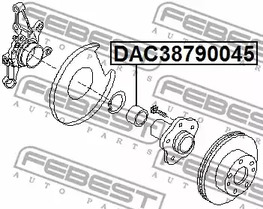 Фото DAC38790045 Подшипник FEBEST {forloop.counter}}