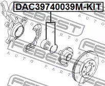 Фото DAC39740039MKIT Комплект подшипника FEBEST {forloop.counter}}