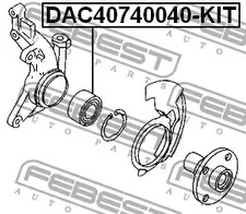 Фото DAC40740040KIT Комплект подшипника FEBEST {forloop.counter}}