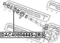 Фото DAC408044452RS Подшипник FEBEST {forloop.counter}}