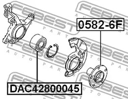 Фото DAC42800045 Подшипник FEBEST {forloop.counter}}